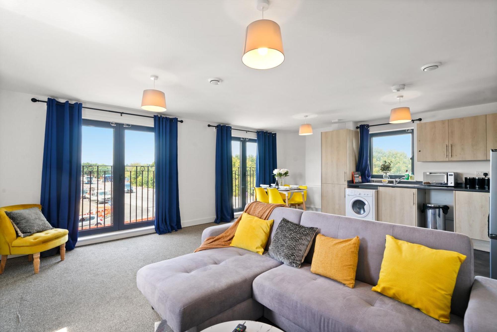 One And Two Bed Apartments Slough Near Heathrow Colnbrook Exterior foto